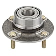 512194 Rear, Driver or Passenger Side Wheel Hub, 4 Lugs, With Bearing, 2.0L, 4Cyl, Problem Solver Series
