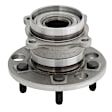 512205 Rear, Driver or Passenger Side Wheel Hub, 5 Lugs, With Bearing, Sedan, RWD, 4.3L, 8Cyl, Problem Solver Series