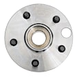 512205 Rear, Driver or Passenger Side Wheel Hub, 5 Lugs, With Bearing, Sedan, RWD, 4.3L, 8Cyl, Problem Solver Series