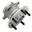 512205 Rear, Driver or Passenger Side Wheel Hub, 5 Lugs, With Bearing, Sedan, RWD, 4.3L, 8Cyl, Problem Solver Series
