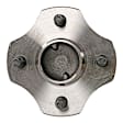 512209 Rear, Driver or Passenger Side Wheel Hub, 4 Lugs, With Bearing, 1.5L, 4Cyl, Problem Solver Series