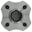 512210 Rear, Driver or Passenger Side Wheel Hub, 4 Lugs, With Bearing, FWD, 1.5L, 4Cyl, Problem Solver Series