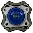 512210 Rear, Driver or Passenger Side Wheel Hub, 4 Lugs, With Bearing, FWD, 1.5L, 4Cyl, Problem Solver Series