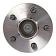 512217 Rear, Driver or Passenger Side Wheel Hub, 5 Lugs, With Bearing, Problem Solver Series