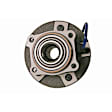 512229 Rear, Driver or Passenger Side Wheel Hub, 5 Lugs, With Bearing, Problem Solver Series