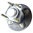 512248 Rear, Driver or Passenger Side Wheel Hub, 4 Lugs, With Bearing, Problem Solver Series