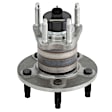 512250 Rear, Driver or Passenger Side Wheel Hub, 5 Lugs, With Bearing, Problem Solver Series