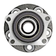 512253 Rear, Driver or Passenger Side Wheel Hub, 5 Lugs, With Bearing, Problem Solver Series