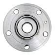512253 Rear, Driver or Passenger Side Wheel Hub, 5 Lugs, With Bearing, Problem Solver Series