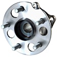 512281 Rear, Driver or Passenger Side Wheel Hub, 5 Lugs, Sensor Not Included, AWD, Problem Solver Series