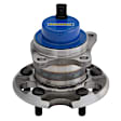 512282 Rear, Driver Side Wheel Hub, 5 Lugs, With Bearing, FWD, Problem Solver Series