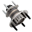 512285 Rear, Driver or Passenger Side Wheel Hub, 5 Lugs, With Bearing, Problem Solver Series