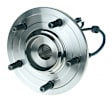 512288 Rear, Driver or Passenger Side Wheel Hub, 5 Lugs, With Bearing,, Problem Solver Series