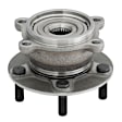 512291 Rear, Driver or Passenger Side Wheel Hub, 5 Lugs, With Bearing, AWD, 3.8L, 6Cyl, Problem Solver Series