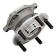 512291 Rear, Driver or Passenger Side Wheel Hub, 5 Lugs, With Bearing, AWD, 3.8L, 6Cyl, Problem Solver Series
