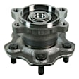 512292 Rear, Driver or Passenger Side Wheel Hub, 5 Lugs, With Bearing,, Problem Solver Series