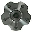 512292 Rear, Driver or Passenger Side Wheel Hub, 5 Lugs, With Bearing,, Problem Solver Series