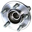 512301 Rear, Driver or Passenger Side Wheel Hub, 5 Lugs, With Bearing,, Problem Solver Series