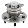 512310 Rear, Driver or Passenger Side Wheel Hub, 5 Lugs, With Bearing, Problem Solver Series