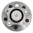 512310 Rear, Driver or Passenger Side Wheel Hub, 5 Lugs, With Bearing, Problem Solver Series