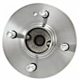 512324 Rear, Driver or Passenger Side Wheel Hub, 4 Lugs, With Bearing, 1.6L, 4Cyl, Problem Solver Series