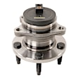 512334 Rear, Driver or Passenger Side Wheel Hub, 5 Lugs, With Bearing, FWD, 3.5L, 6Cyl, Problem Solver Series