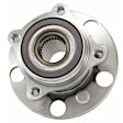 512337 Rear, Driver or Passenger Side Wheel Hub, 5 Lugs, With Bearing, Problem Solver Series