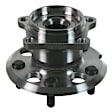 512338 Rear, Driver or Passenger Side Wheel Hub, 5 Lugs, With Bearing, AWD, Problem Solver Series