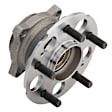 512345 Rear, Driver or Passenger Side Wheel Hub, 5 Lugs, With Bearing,, Problem Solver Series