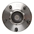 512347 Rear, Driver or Passenger Side Wheel Hub, 5 Lugs, With Bearing, Problem Solver Series