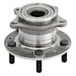 512350 Rear, Driver or Passenger Side Wheel Hub, 5 Lugs, With Bearing, AWD, Problem Solver Series