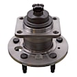 512357 Rear, Driver or Passenger Side Wheel Hub, 5 Lugs, With Bearing