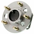 512357 Rear, Driver or Passenger Side Wheel Hub, 5 Lugs, With Bearing