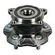 512365 Rear, Driver or Passenger Side Wheel Hub, 5 Lugs, With Bearing,, Problem Solver Series
