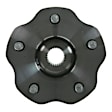 512365 Rear, Driver or Passenger Side Wheel Hub, 5 Lugs, With Bearing,, Problem Solver Series