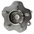 512373 Rear, Driver or Passenger Side Wheel Hub, 5 Lugs, With Bearing, AWD, Problem Solver Series