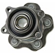 512373 Rear, Driver or Passenger Side Wheel Hub, 5 Lugs, With Bearing, AWD, Problem Solver Series