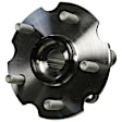 512374 Rear, Driver or Passenger Side Wheel Hub, 5 Lugs, With Bearing, Problem Solver Series