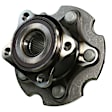 512374 Rear, Driver or Passenger Side Wheel Hub, 5 Lugs, With Bearing, Problem Solver Series
