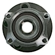 512382 Rear, Driver or Passenger Side Wheel Hub, 5 Lugs, With Bearing, Problem Solver Series