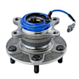 512393 Rear, Driver or Passenger Side Wheel Hub, 5 Lugs, Sensor Included, AWD, 2.0L, 4Cyl, Problem Solver Series