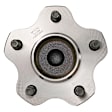 512398 Rear, Driver or Passenger Side Wheel Hub, 5 Lugs, With Bearing, FWD, 2.5L, 4Cyl, Problem Solver Series