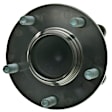 512409 Rear, Driver or Passenger Side Wheel Hub, 5 Lugs, With Bearing,, Problem Solver Series