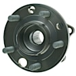 512412 Rear, Driver or Passenger Side Wheel Hub, 5 Lugs, With Bearing, AWD, 2.5L, 5Cyl, Problem Solver Series