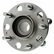512417 Rear, Driver or Passenger Side Wheel Hub, 5 Lugs, With Bearing,, Problem Solver Series