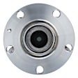 512426 Rear, Driver or Passenger Side Wheel Hub, 5 Lugs, Sensor Included, FWD, 3.2L, 6Cyl, Problem Solver Series