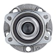 512426 Rear, Driver or Passenger Side Wheel Hub, 5 Lugs, Sensor Included, FWD, 3.2L, 6Cyl, Problem Solver Series