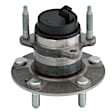 512436 Rear, Driver or Passenger Side Wheel Hub, 5 Lugs, With Bearing, Problem Solver Series