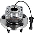 512440 Rear, Driver or Passenger Side Wheel Hub, 5 Lugs, With Bearing,, Problem Solver Series