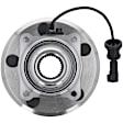 512440 Rear, Driver or Passenger Side Wheel Hub, 5 Lugs, With Bearing,, Problem Solver Series